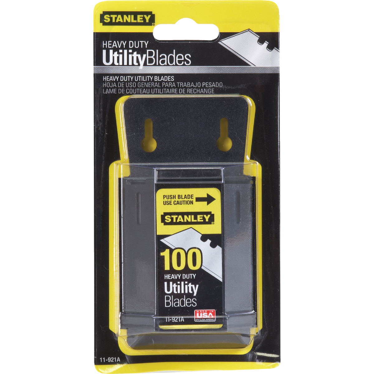 Stanley 2-Point Heavy-Duty 2-7/16 In. Utility Knife Blade (100-Pack) Image 8