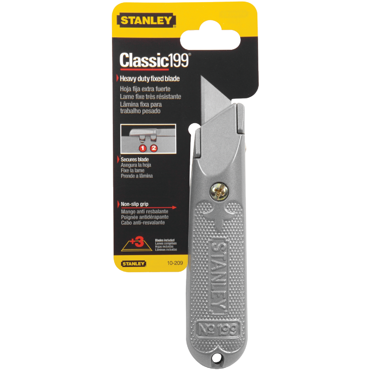 Stanley Classic Fixed Straight Utility Knife Image 2