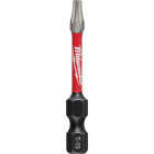 Milwaukee SHOCKWAVE T15 TORX 2 In. Power Impact Screwdriver Bit Image 1