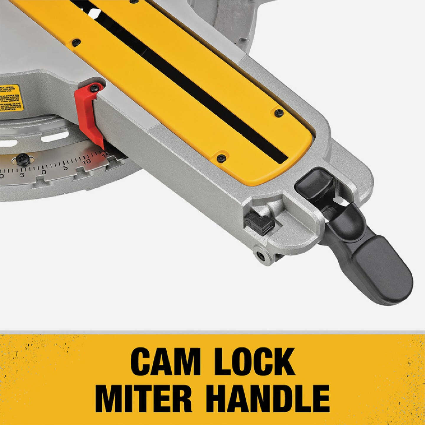 DEWALT 12 In. 15-Amp Dual-Bevel Sliding Compound Miter Saw Image 6