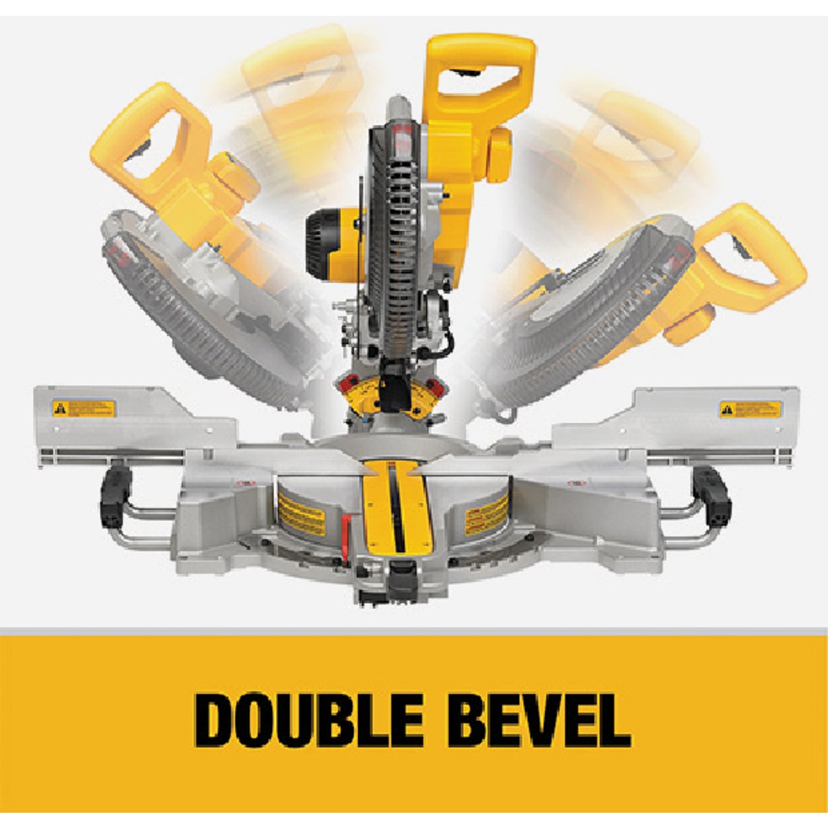 DEWALT 12 In. 15-Amp Dual-Bevel Sliding Compound Miter Saw Image 3