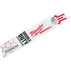 Milwaukee SAWZALL The TORCH 6 In. 14 TPI Metal Demolition Reciprocating Saw Blade (5-Pack) Image 1