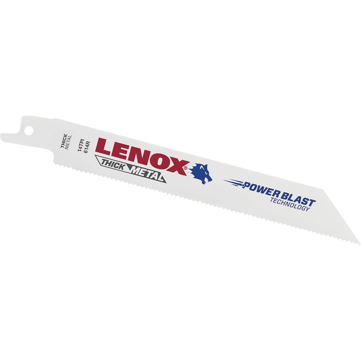 Lenox 6 In. 14 TPI Thick Metal Reciprocating Saw Blade Image 1