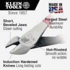 Klein 8 In. Heavy Duty High Leverage Diagonal Cutting Pliers Image 1