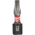 Milwaukee SHOCKWAVE T20 Torx 1 In. Insert Impact Screwdriver Bit (Bulk) Image 1