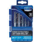 Century Drill & Tool Screw Extractor & Drill Bit Set (10-Piece) Image 1