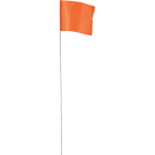 Empire 21 In. Steel Staff Orange Marking Flags (100-Pack) Image 1
