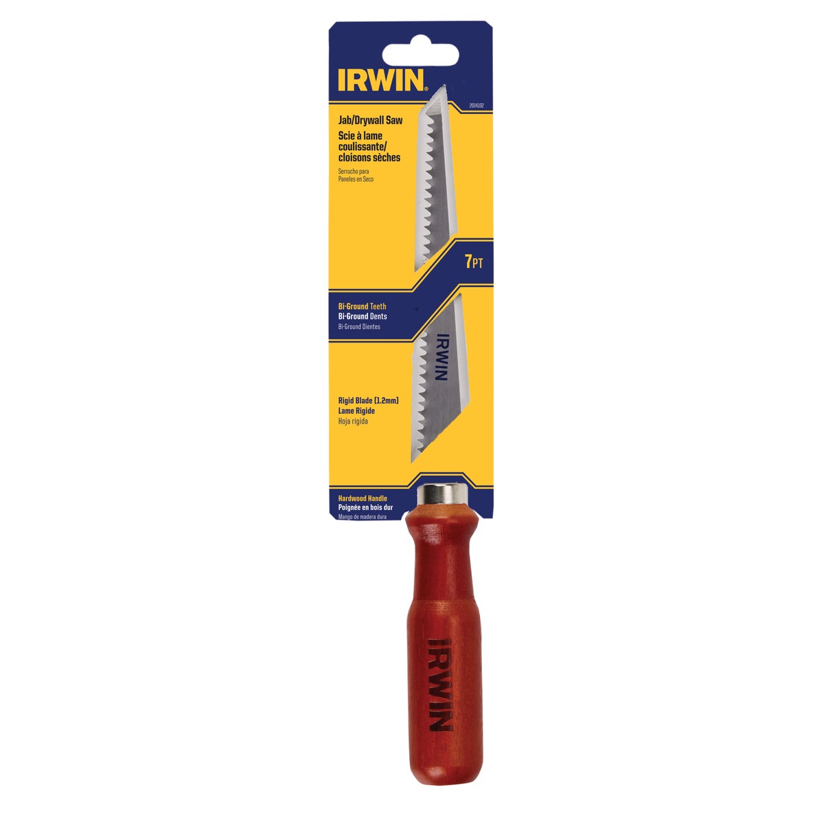 Irwin 6-1/2 In. 7 TPI Standard Drywall Jab Saw Image 2