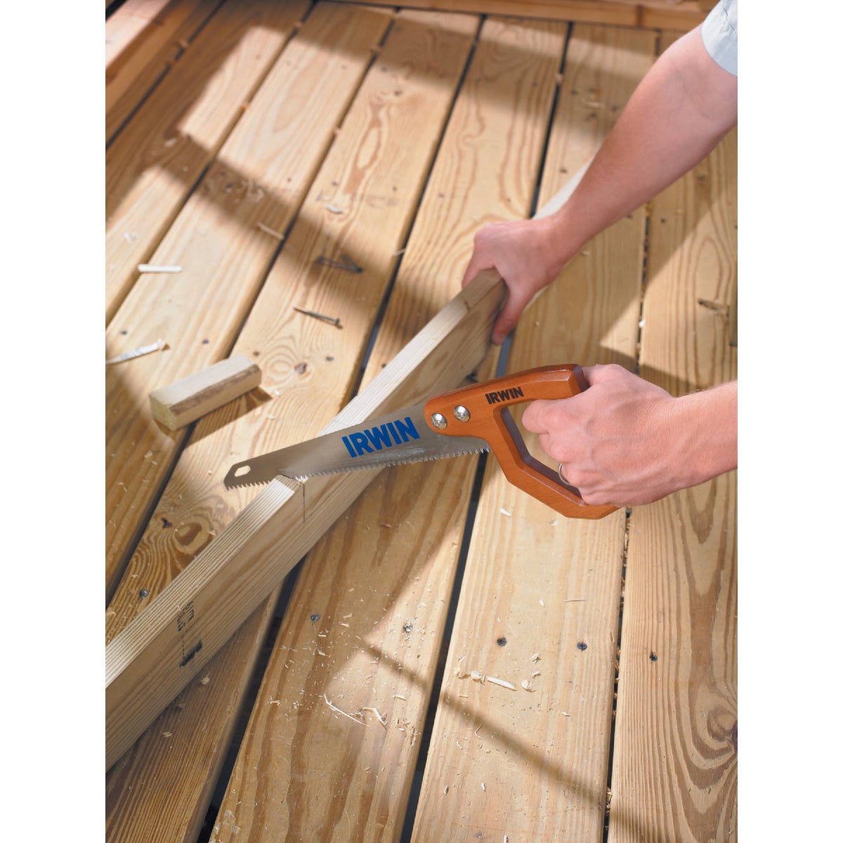 Irwin 11-1/2 In. L. Blade 10 PPI Hardwood Handle Hand Saw Image 3