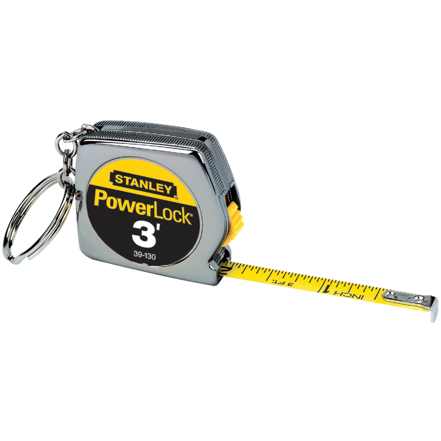 Stanley PowerLock 3 Ft. Key Ring Tape Measure Image 1