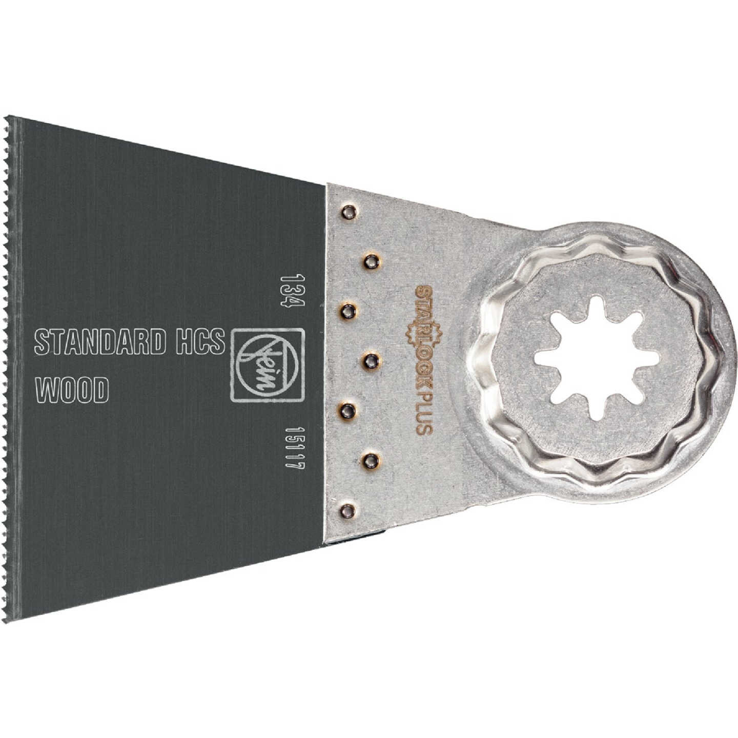 Fein Starlock 2-9/16 In. Steel Universal E-Cut Oscilating Blade (3-Pack) Image 1