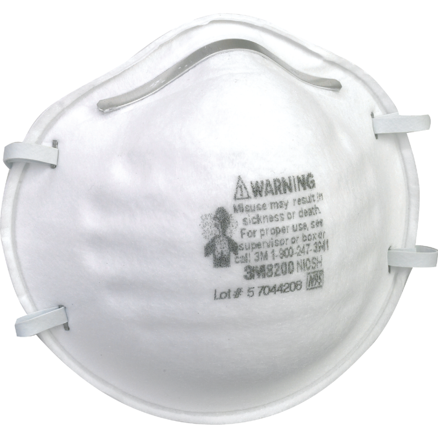 3M N95 Particulate Respirator for Sanding & Fiberglass (3-Pack) Image 1