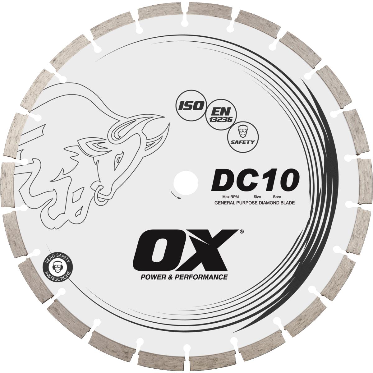 OX 4 In. Segmented Diamond Blade Image 1