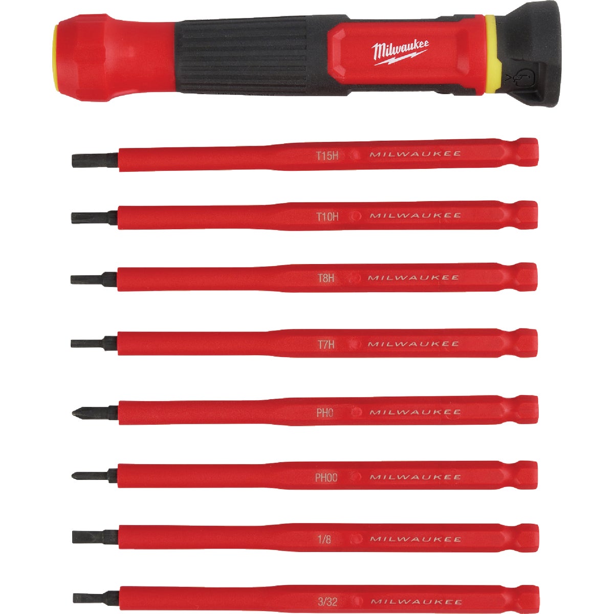 Milwaukee 8-In-1 1000V Insulated Precision Multi-Bit Screwdriver Image 5