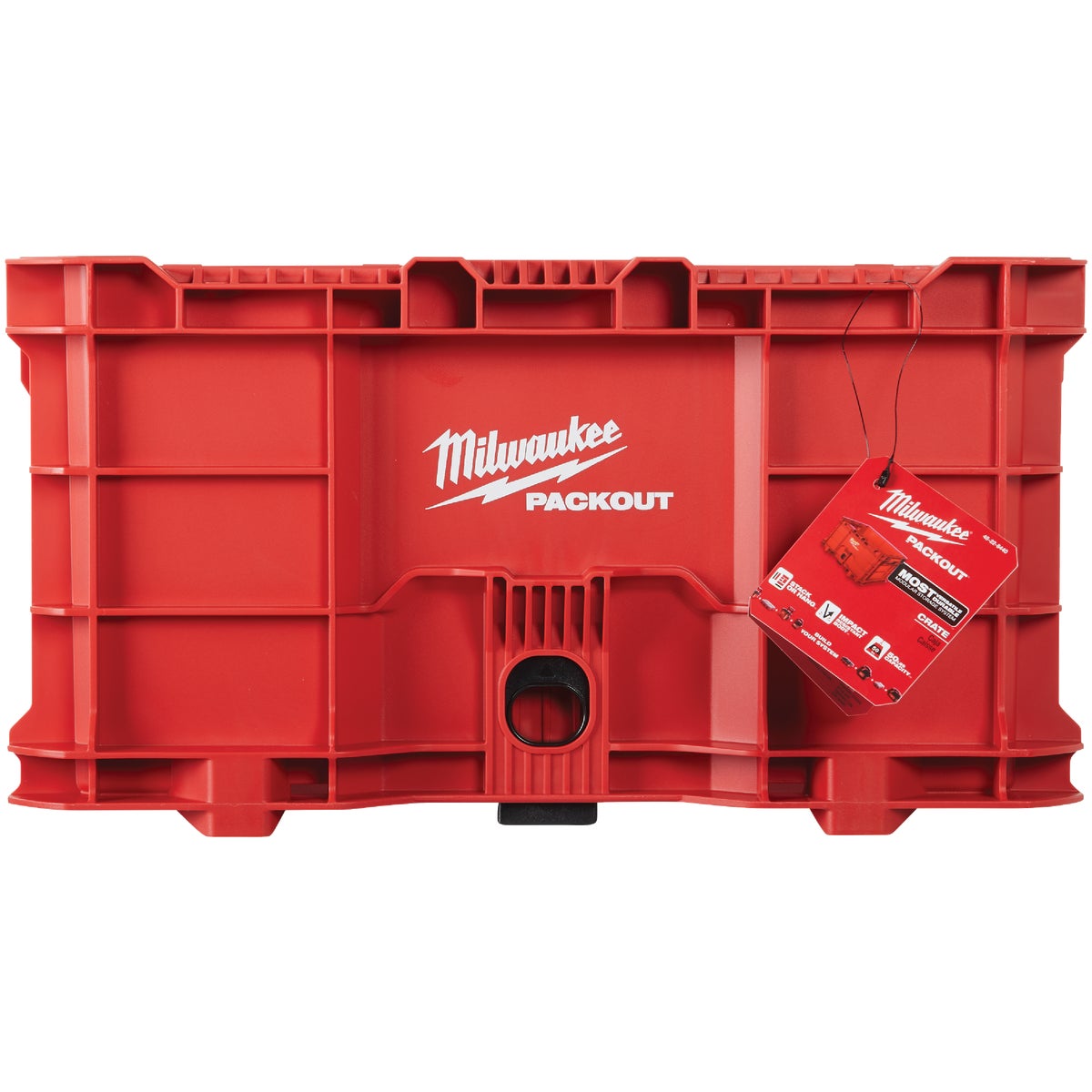 Milwaukee PACKOUT 50 Lb. Red Storage Tote Image 4