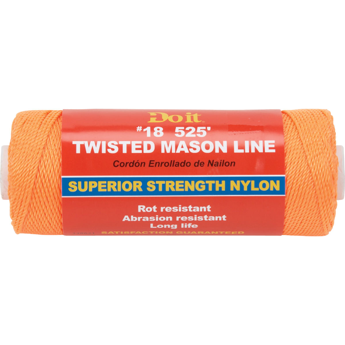 Do it Best 525 Ft. Fluorescent Orange Twisted Nylon Mason Line