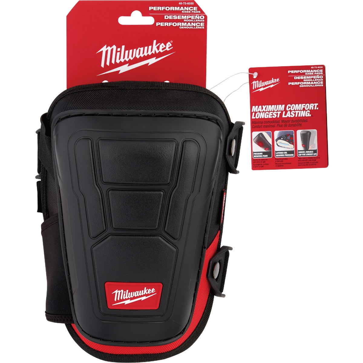 Milwaukee Dynamic Knee Pad with Wide Strap Image 4