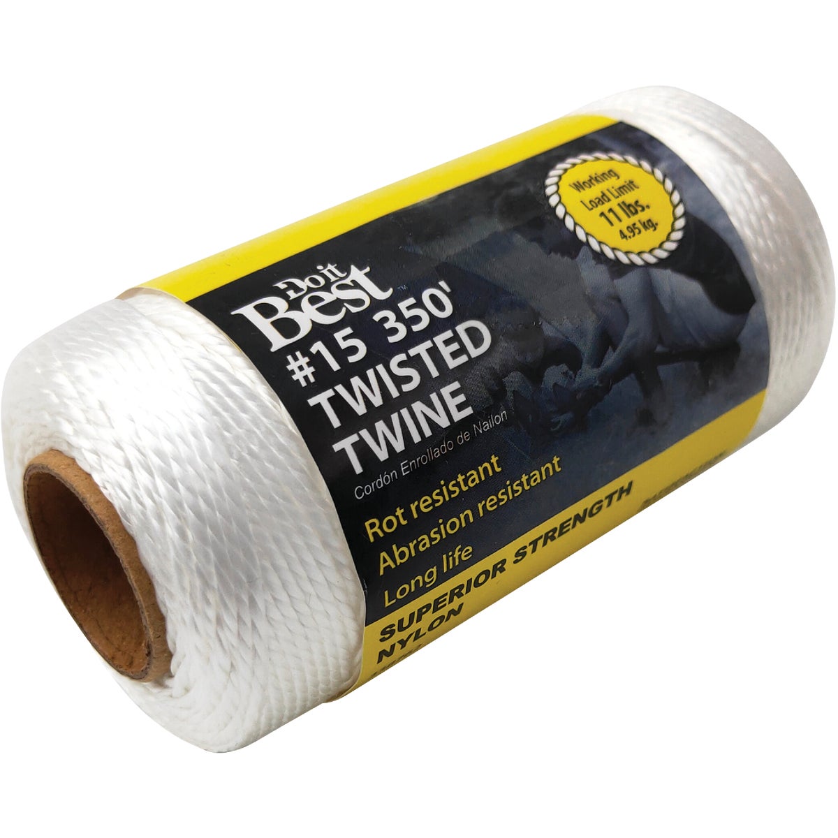 Do it Best #15 x 350 Ft. White Nylon Twisted Twine Image 2