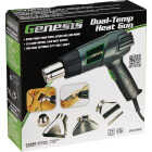 Genesis 12.5A Dual Temp Heat Gun Kit w/9 Accessories Image 4
