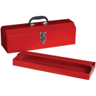 19 In. Red Steel Hip Roof Toolbox Image 1