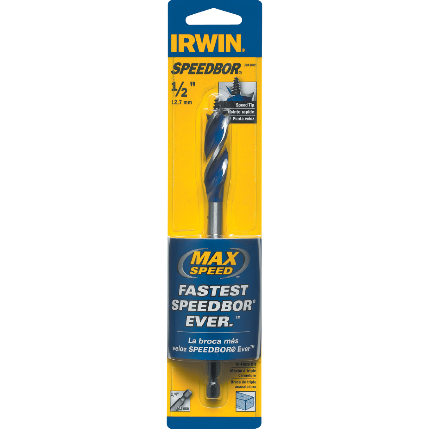Irwin Speedbor 6 In. Quick Change Auger Bit Image 2