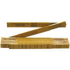 Crescent Lufkin Red End 6 Ft. x 5/8 In. Oversized Brick Mason Wood Rule, White Image 1