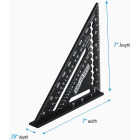 Channellock 7 In. Aluminum Rafter Square Image 2