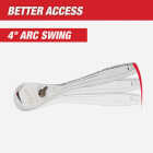 Milwaukee 1/4 In. Drive 90-Tooth Ratchet Image 3