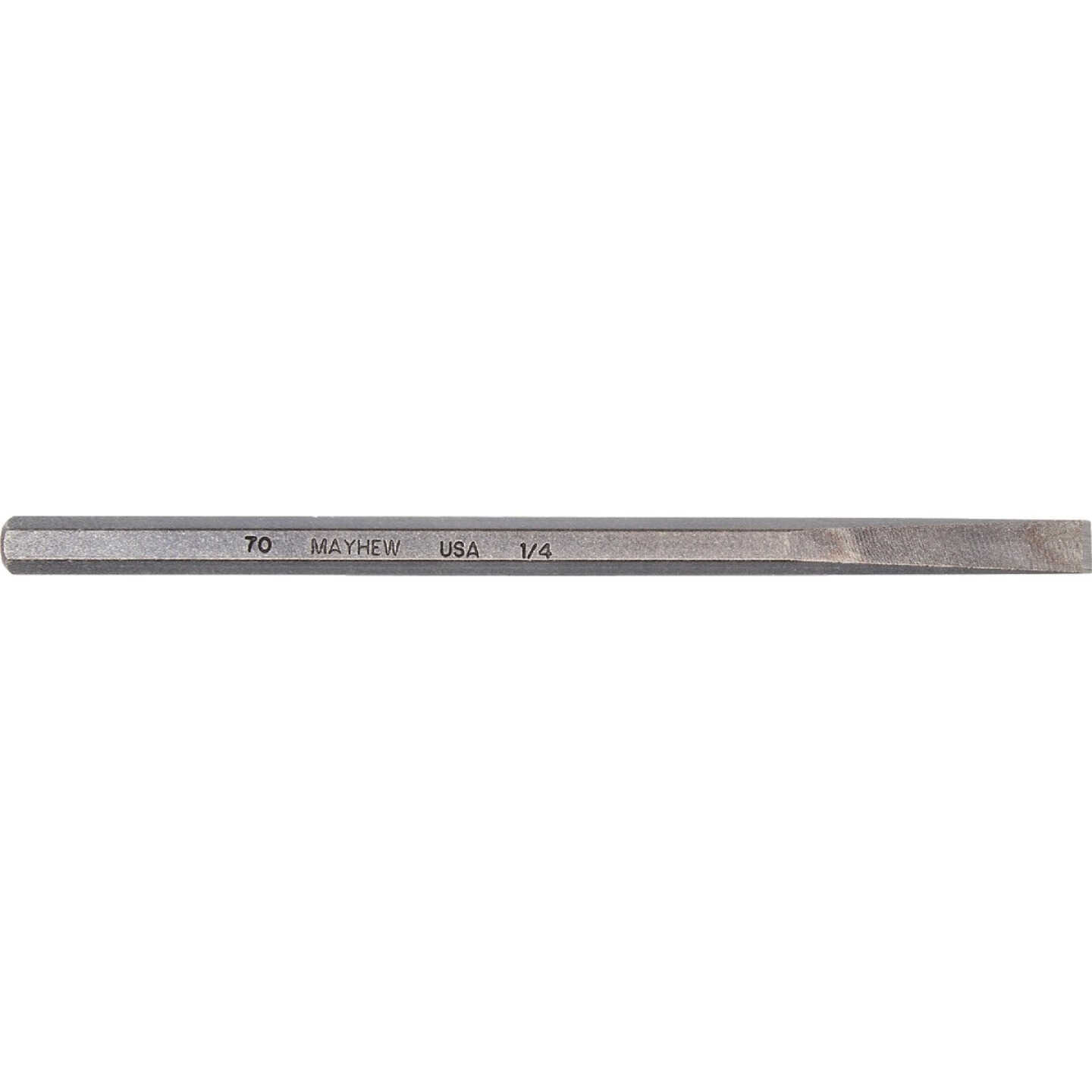 Mayhew Tools 1/4 In. x 4-1/2 In. Cold Chisel Image 1