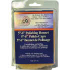 Dico 5 In. to 6 In. Synthetic Tie-On Polishing Bonnet Image 2