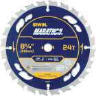 Irwin Marathon 8-1/4 In. 24-Tooth General Purpose Circular Saw Blade Image 1