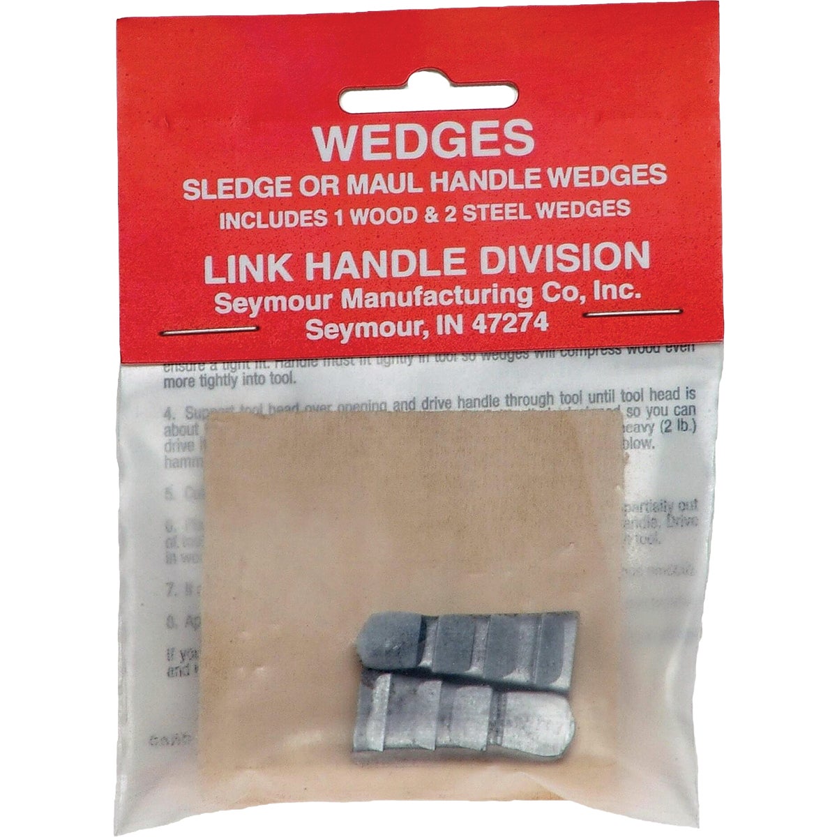 Link Hatchet Handle Wedge Set (3-Piece) Image 1