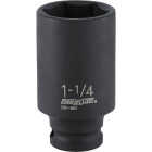 Channellock 1/2 In. Drive 1-1/4 In. 6-Point Deep Standard Impact Socket Image 1