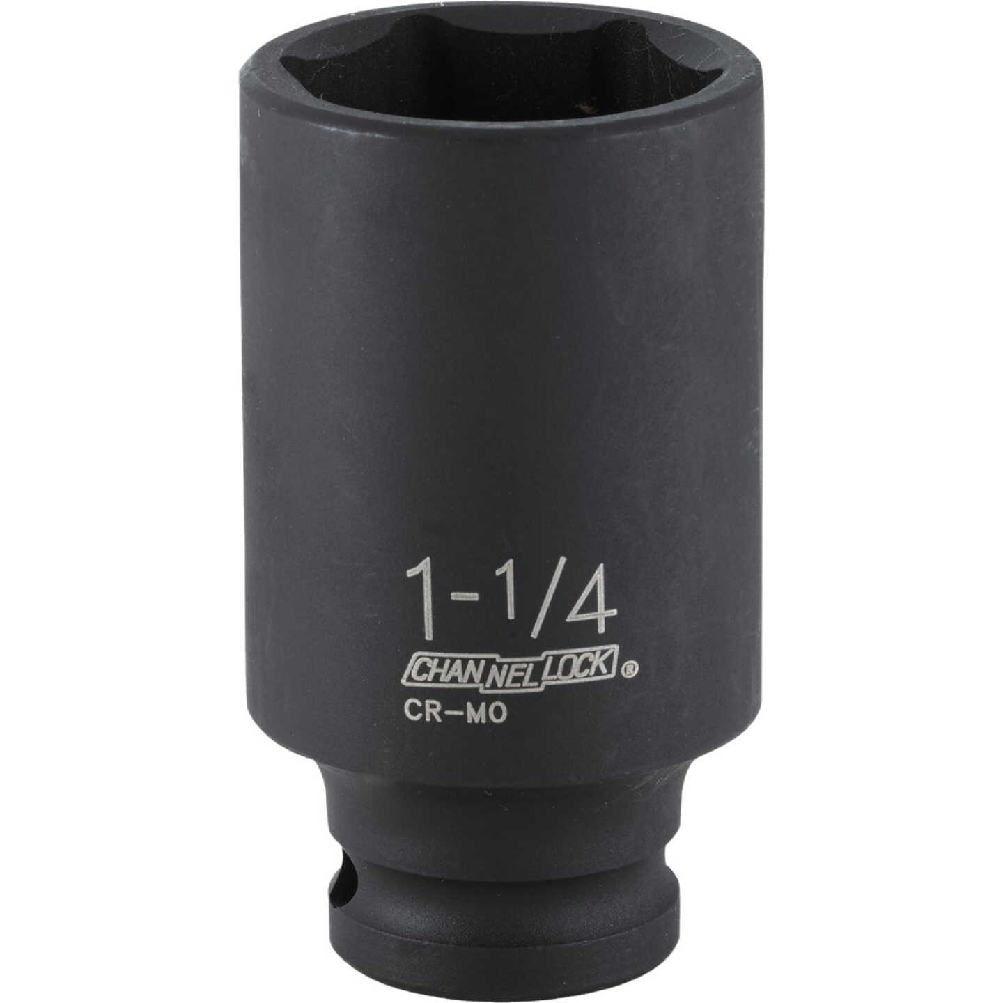 Channellock 1/2 In. Drive 1-1/4 In. 6-Point Deep Standard Impact Socket Image 1
