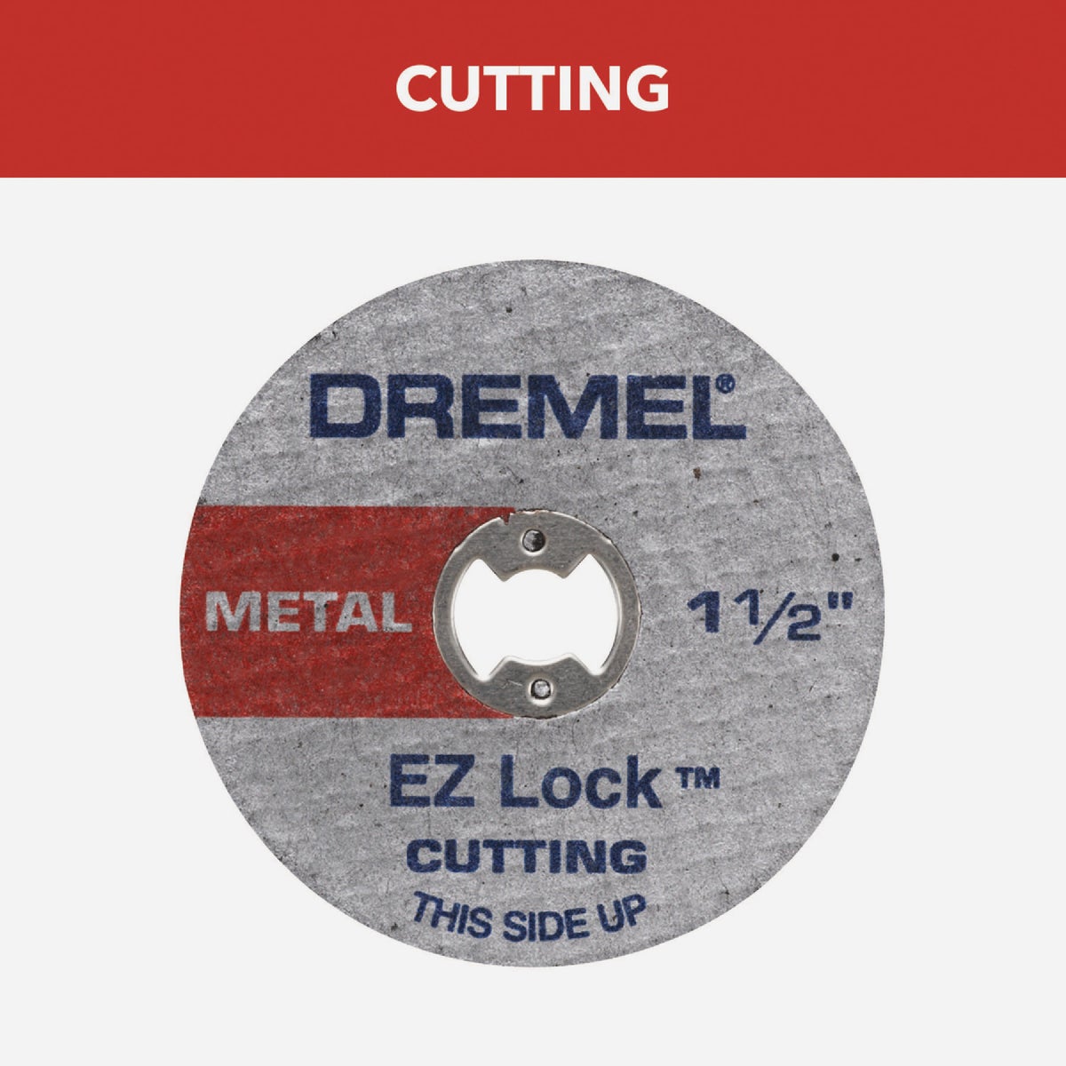 Dremel 1-1/2 In. EZ Lock Metal Cut-Off Wheel, (5-Pack) Image 2