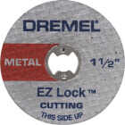 Dremel 1-1/2 In. EZ Lock Metal Cut-Off Wheel, (5-Pack) Image 1