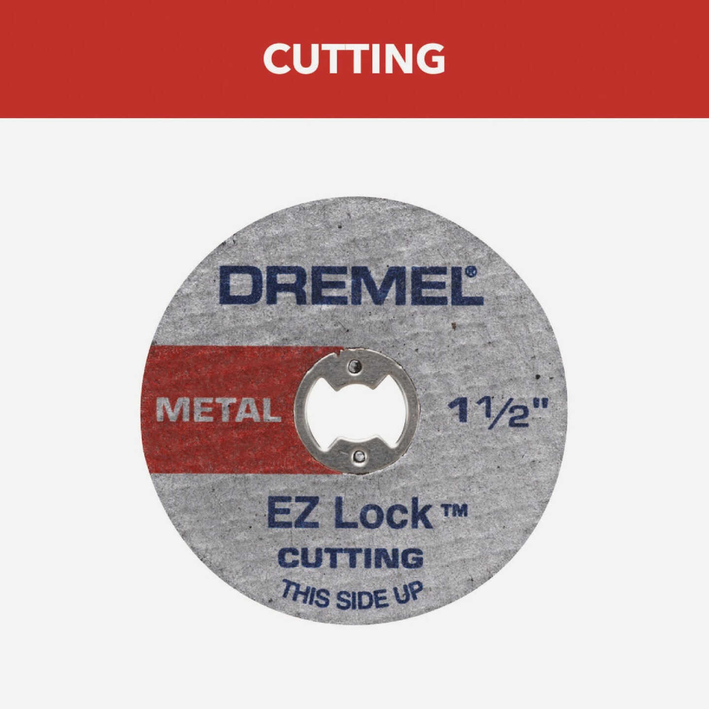 Dremel 1-1/2 In. EZ Lock Metal Cut-Off Wheel (12-Pack) Image 2