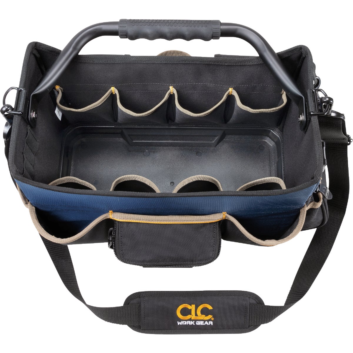 CLC 17-Pocket 15 In. Molded Base Open-Top Tool Bag Image 3