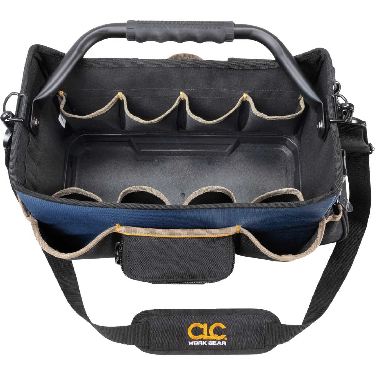 CLC 17-Pocket 15 In. Molded Base Open-Top Tool Bag Image 3
