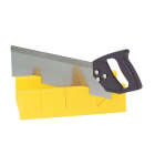 Do it Plastic Miter Box & 14 In. Saw Image 1