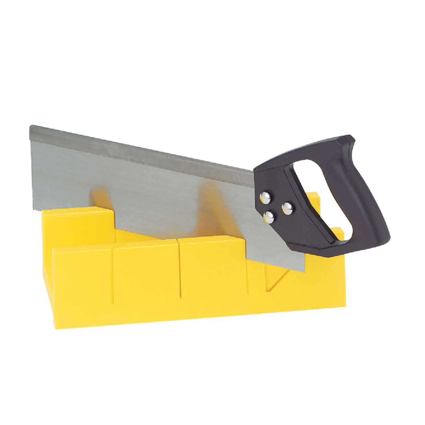 Do it Plastic Miter Box & 14 In. Saw Image 1
