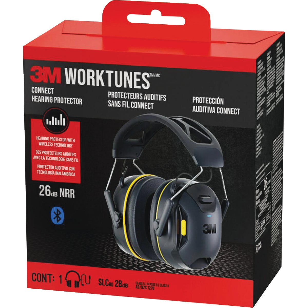 3M WorkTunes Connect Wireless Hearing Protector with Bluetooth Technology Image 2