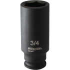 Channellock 3/8 In. Drive 3/4 In. 6-Point Deep Standard Impact Socket Image 1