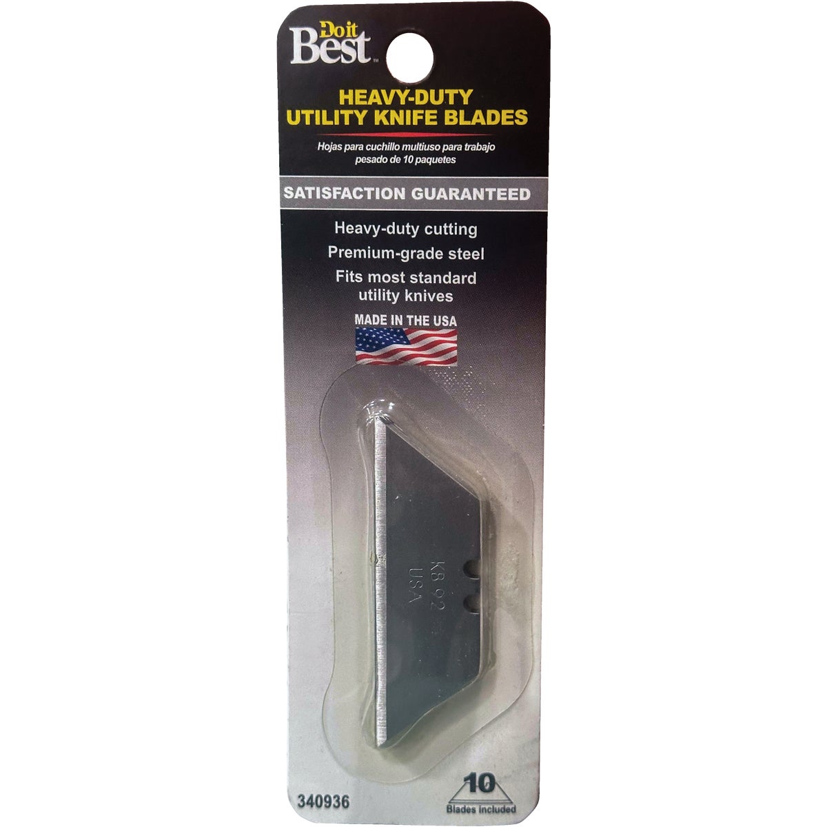 Do it Best Heavy-Duty Utility Knife Blade (10-Pack)