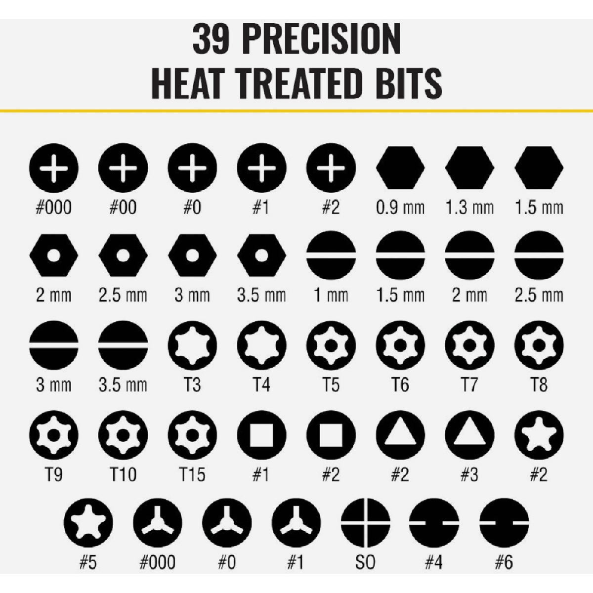 Klein All-in-1 Precision Screwdriver Set with Case (40-Piece) Image 3