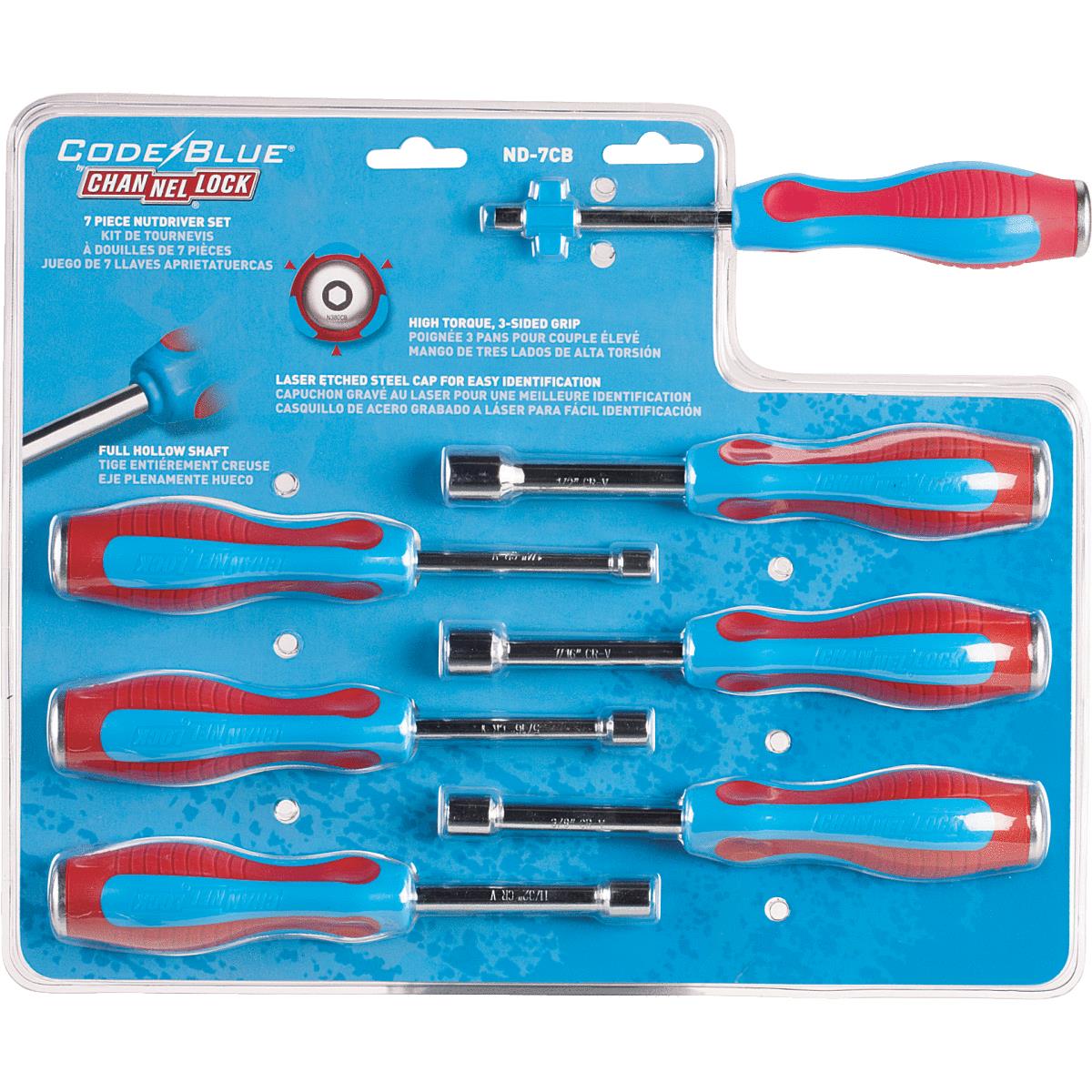 7PC SAE NUTDRIVER SET