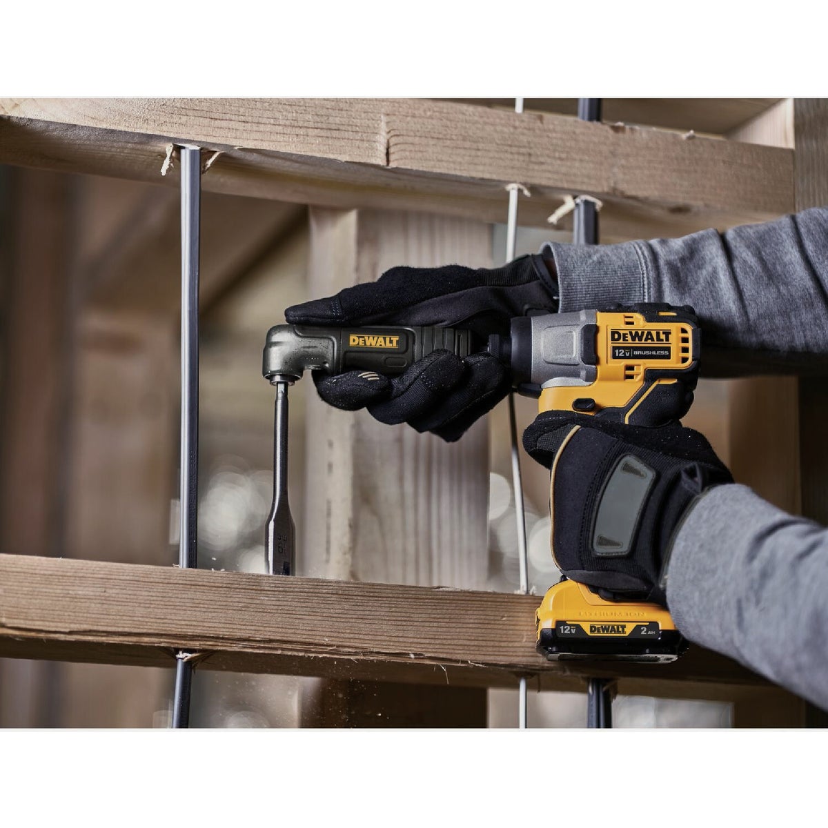 DEWALT FlexTorq 4-In-1 Modular Right Angle Attachment Image 6