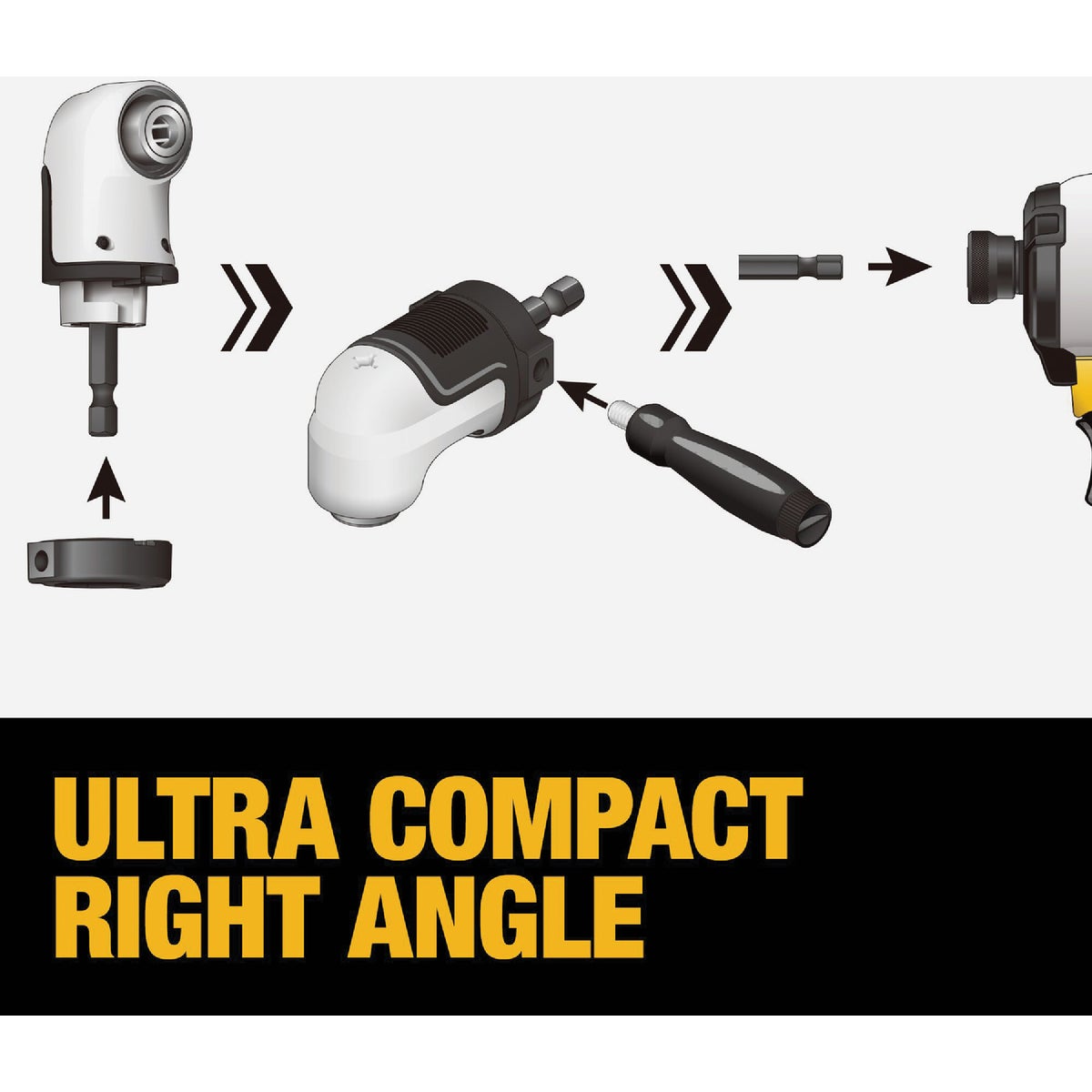 DEWALT FlexTorq 4-In-1 Modular Right Angle Attachment Image 4