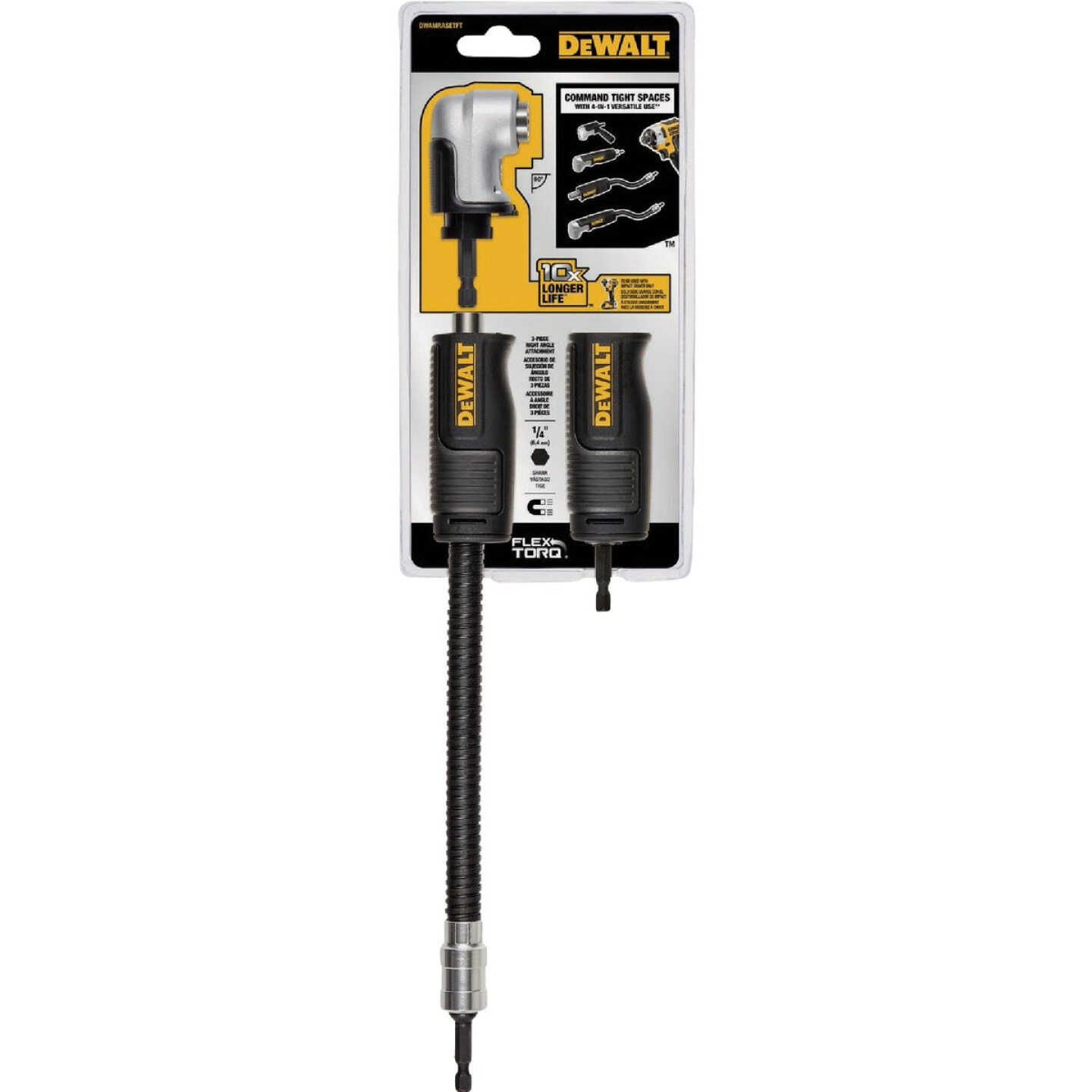 DEWALT FlexTorq 4-In-1 Modular Right Angle Attachment Image 7