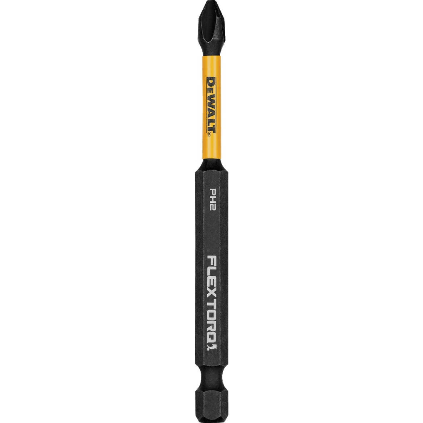DEWALT FlexTorq 3-1/2 In. #2 Phillips Power Impact Screwdriver Bit Image 1